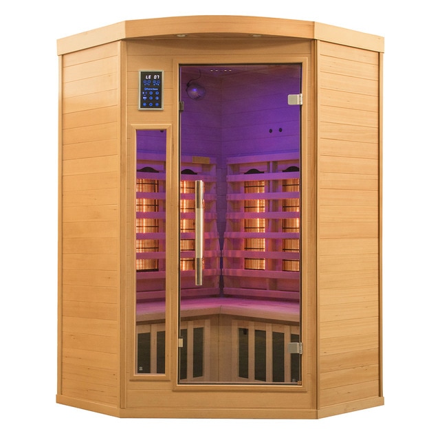 Imagen 0 de Sauna de infrarrojos angular de 2 plazas Apollon Quartz France-Sauna