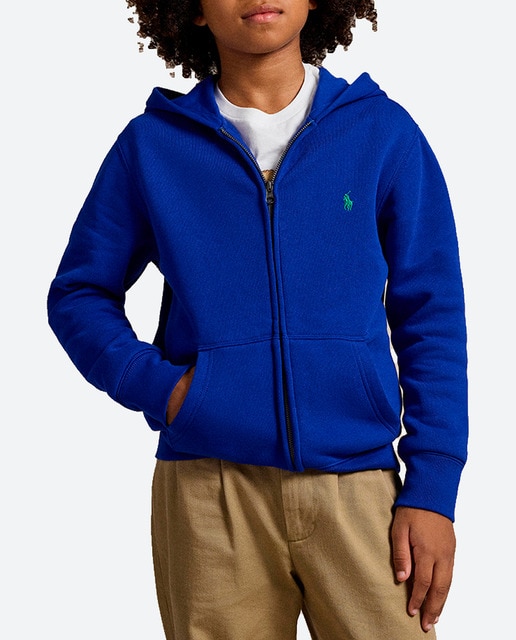 Imagen 0 de Sudadera de niño con capucha y caballo bordado