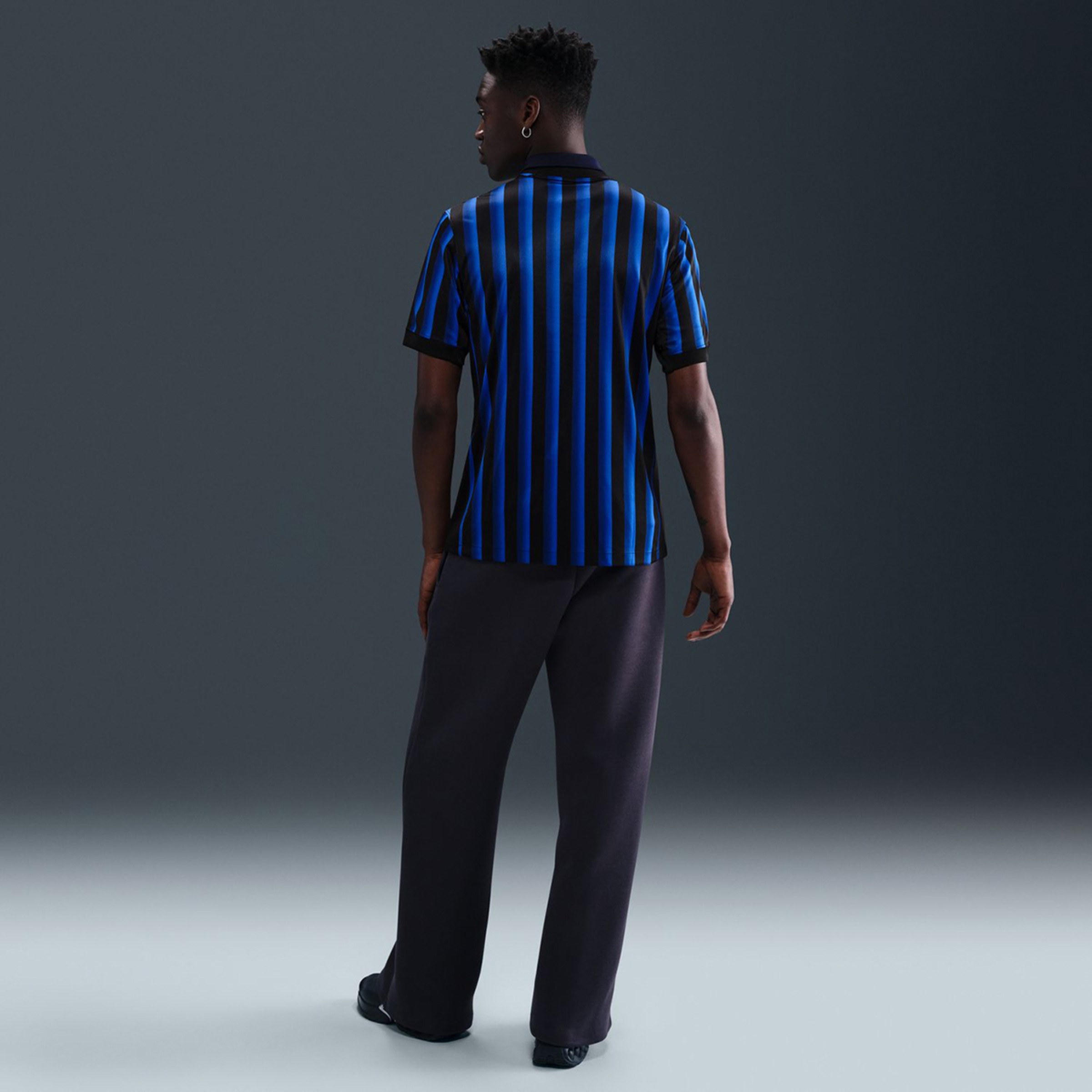 T-shirt de Homem 1.º Equipamento Inter Milan 2025-2026 Stadium Azul / Preto-2