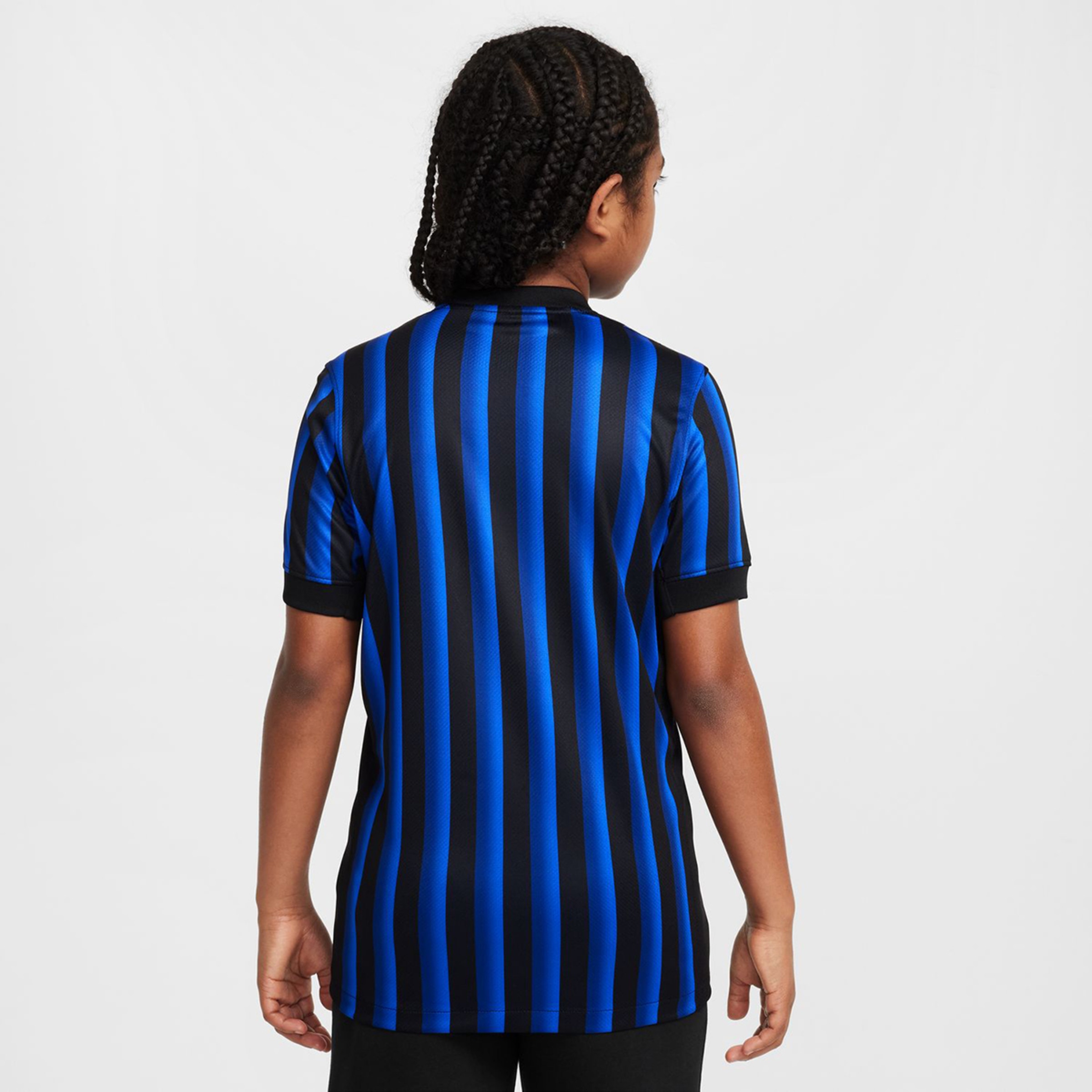 T-shirt de Criança 1.º Equipamento Inter Milan 2025-2026 Stadium Azul / Preto-2