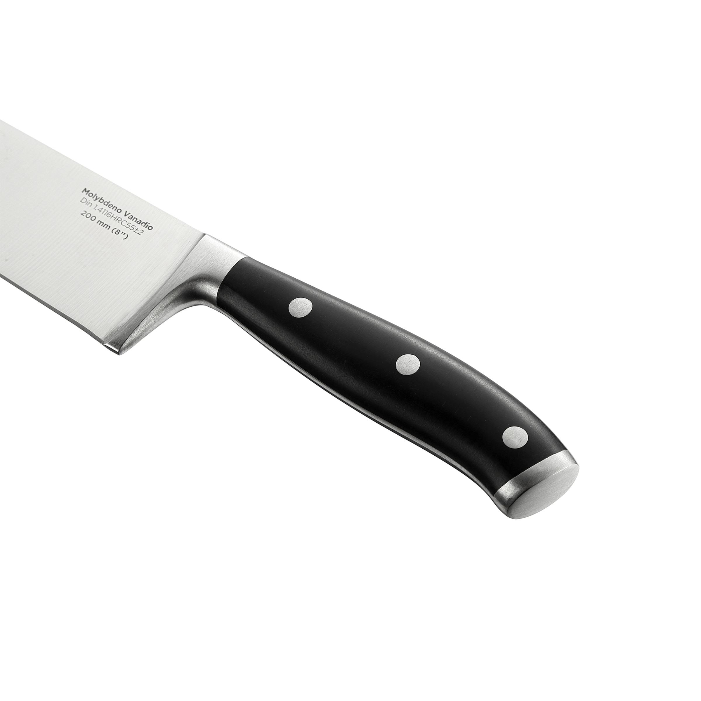 Cuchillo Chef Heroline El Corte Inglés Negro-3