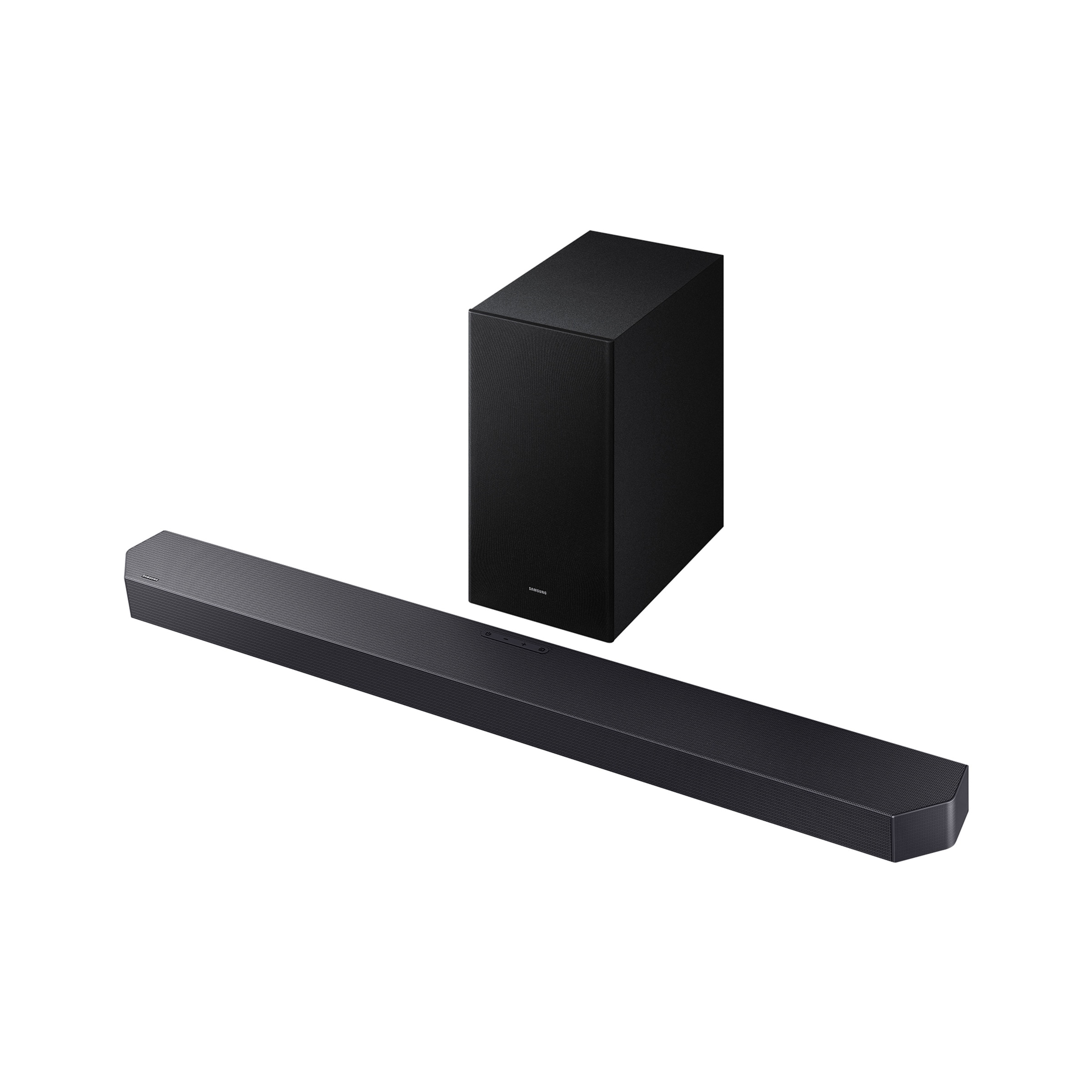 Barra de sonido Samsung 2025 HW-Q600F, Dolby Atmos y DTS: X, Q-Symphony, 3.1.2 con 9 altavoces, 380W, Subwoofer inalámbrico 6,5" 160W Negro titanium-1
