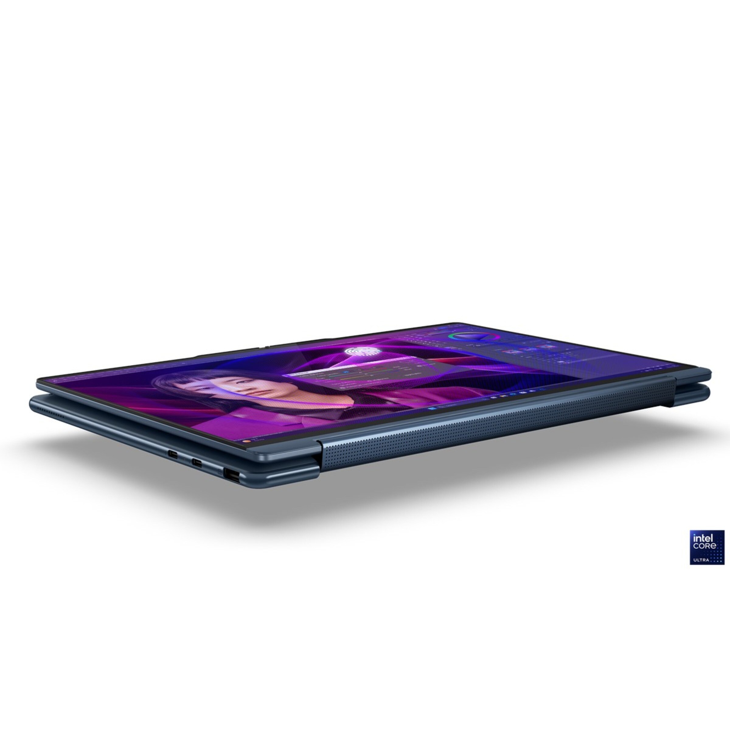 Computador Portátil 2 em 1 Lenovo C+ YOGA 9 2-IN-1 14ILL10-507 14", 4K OLED, U7-258V, RAM 32 GB, 1TB, ARC, W11H - Cinzento + PEN + MOUSE + SLEEVE AURA 19