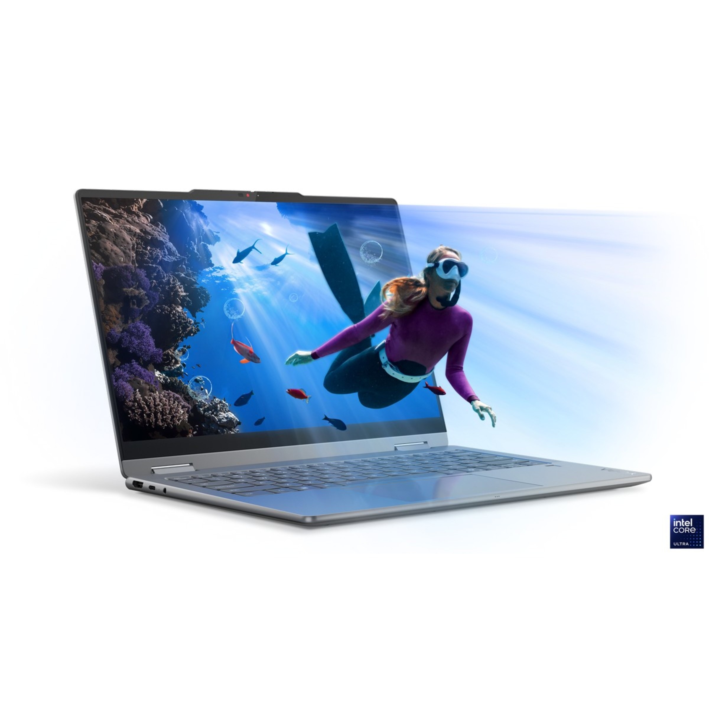 Computador Portátil 2 em 1 Lenovo Yoga 7 14ILL10-197 14" Touch 2-in-1 Ultra 7 258V, RAM 32GB, SSD 1TB, Intel Arc Graphics, Windows 11 Home - Cinza 9