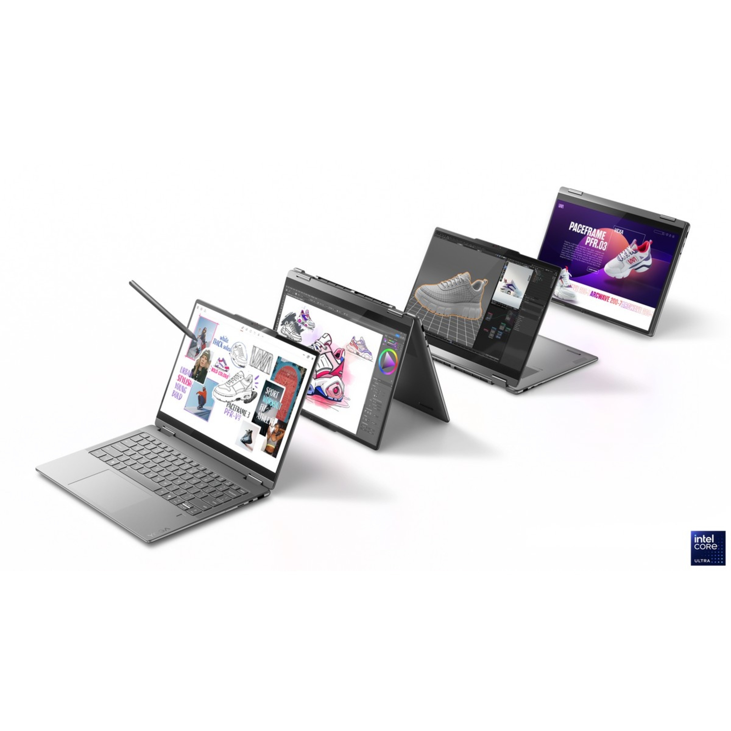 Computador Portátil 2 em 1 Lenovo Yoga 7 14ILL10-197 14" Touch 2-in-1 Ultra 7 258V, RAM 32GB, SSD 1TB, Intel Arc Graphics, Windows 11 Home - Cinza 12