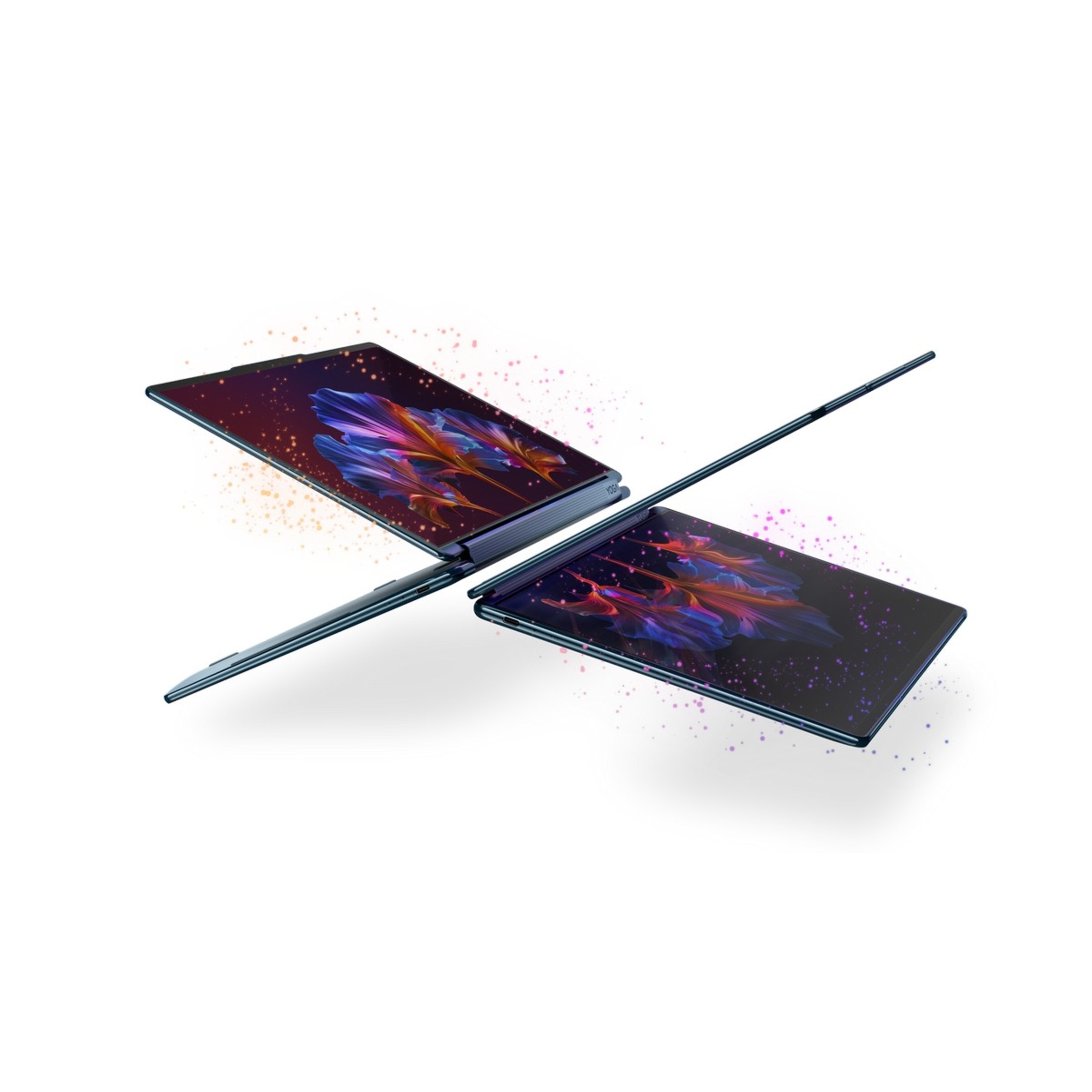 Computador Portátil Lenovo Yoga Book 9 14IAH10-058 2x 14" Touch Ultra 7 255H, RAM 32GB, SSD 1TB, Intel Graphics, W11 Home Azul + Teclado + Rato + Pen 14