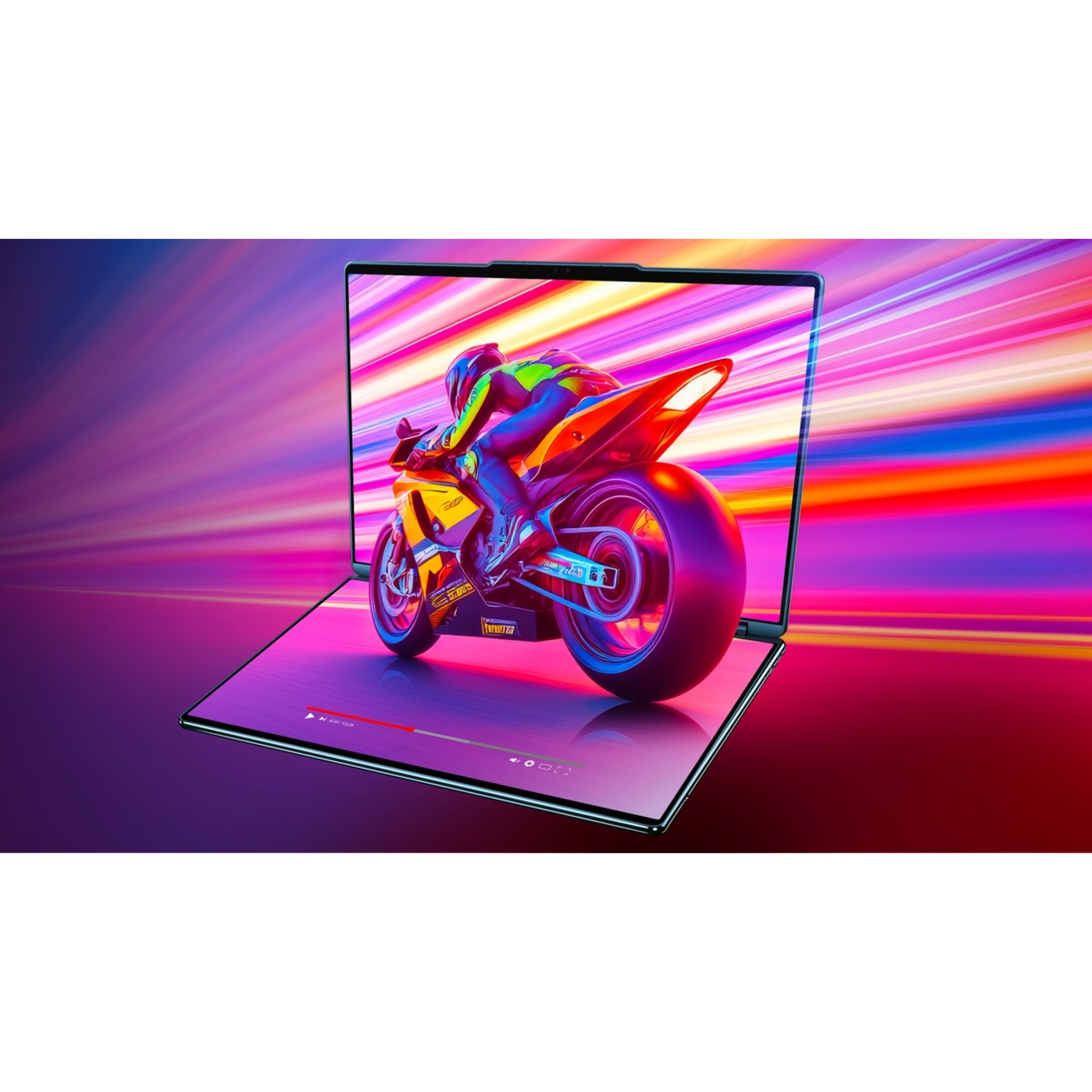 Computador Portátil Lenovo Yoga Book 9 14IAH10-058 2x 14" Touch Ultra 7 255H, RAM 32GB, SSD 1TB, Intel Graphics, W11 Home Azul + Teclado + Rato + Pen 20