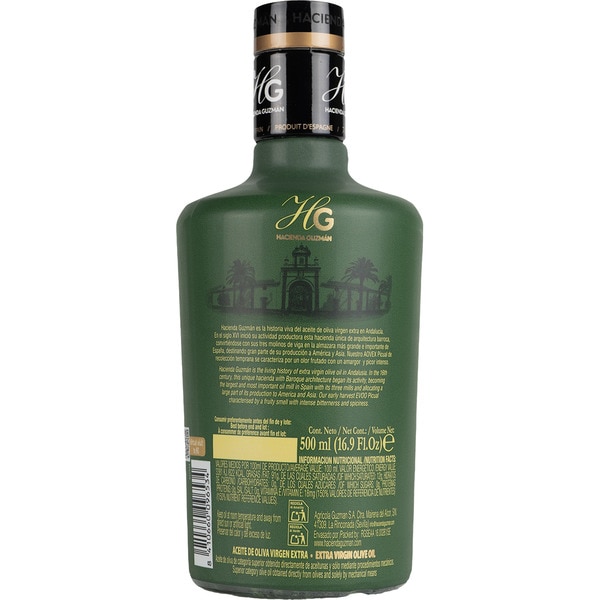 Picual variety extra virgin olive oil bottle 500 ml