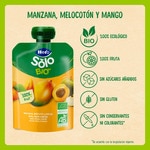 Beutel mit Apfel, Pfirsich und Mango ökologisch, ab 4 Monaten 100 g