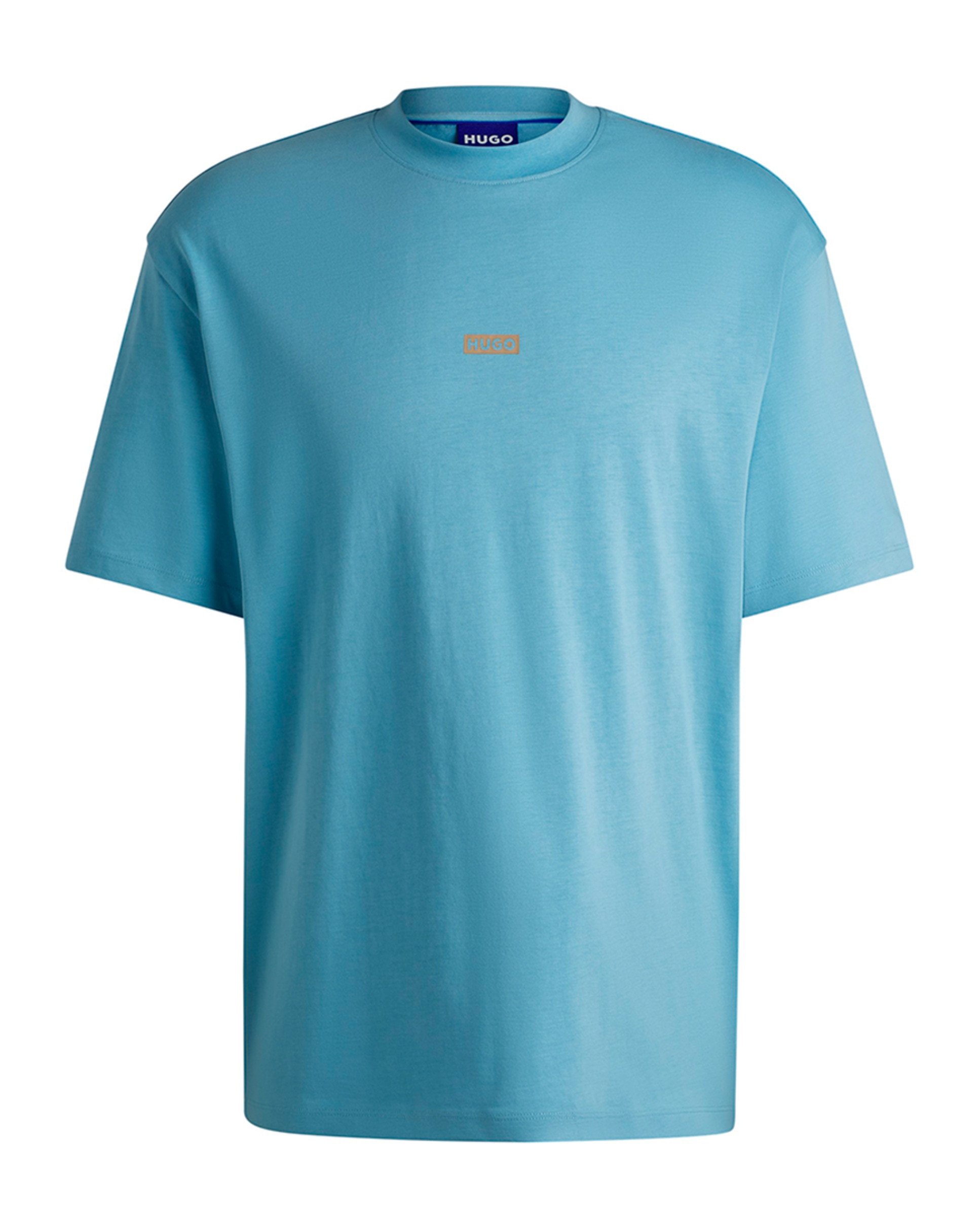 Camisola de Malha de Algodão com Logótipo do Tema da Nova Temporada Azul-4