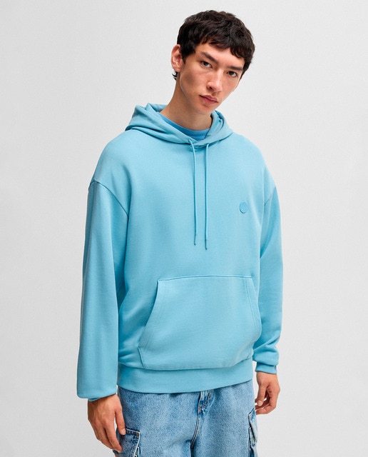 Imagem 0 de Sweatshirt com Capuz em Felpa de Algodão com Logótipo Happy