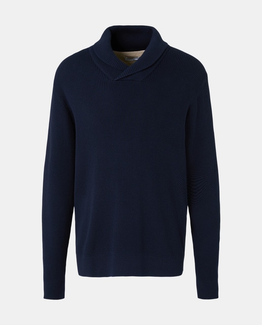 Imagen 0 de Jersey cuello chal de hombre