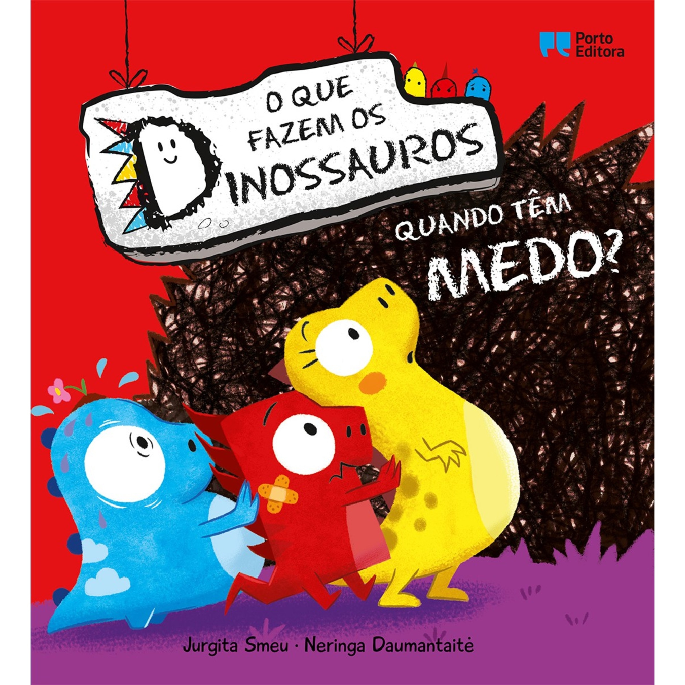 Imagem 0 de O que fazem os dinossauros quando têm medo?