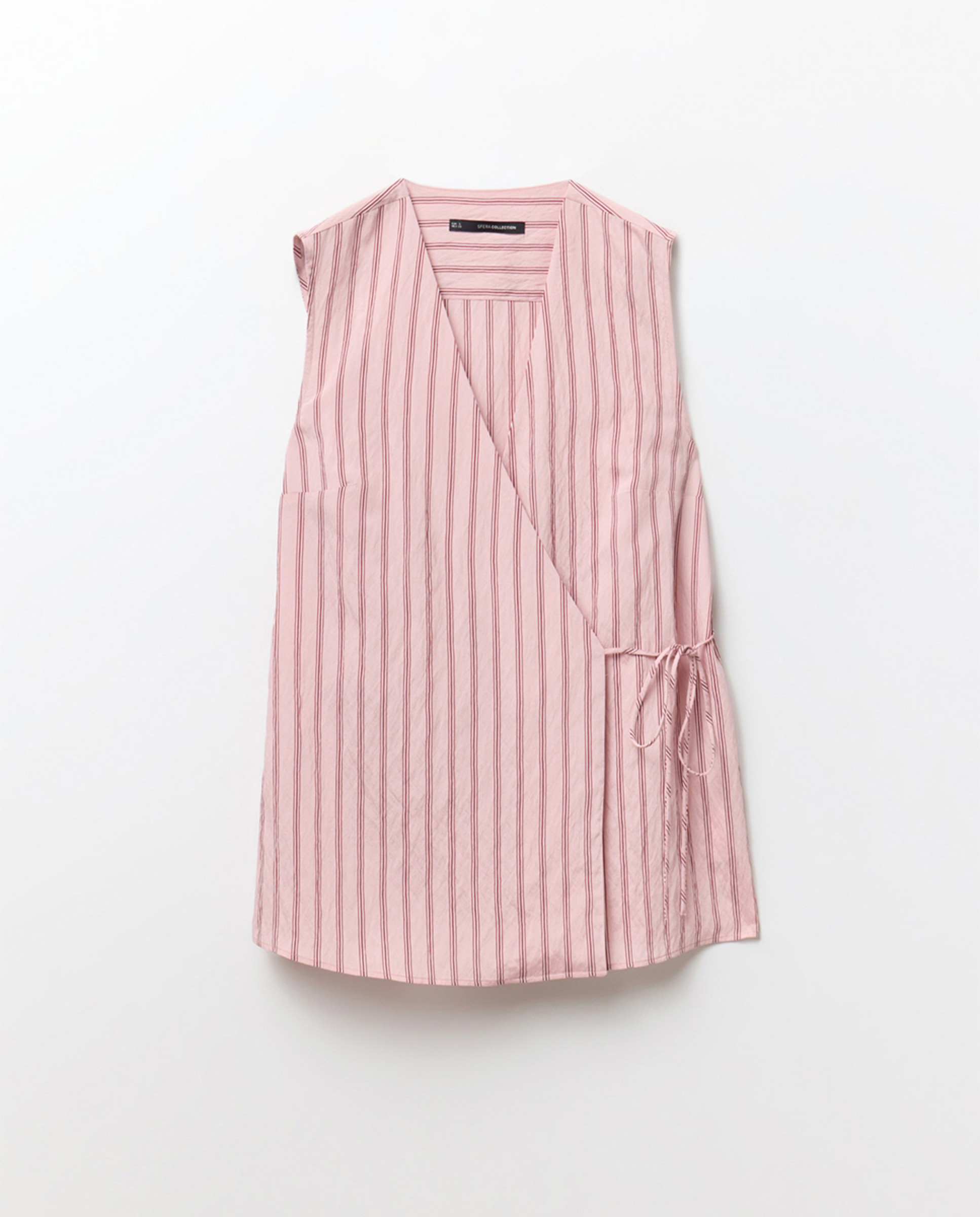 Top às riscas Rosa-7