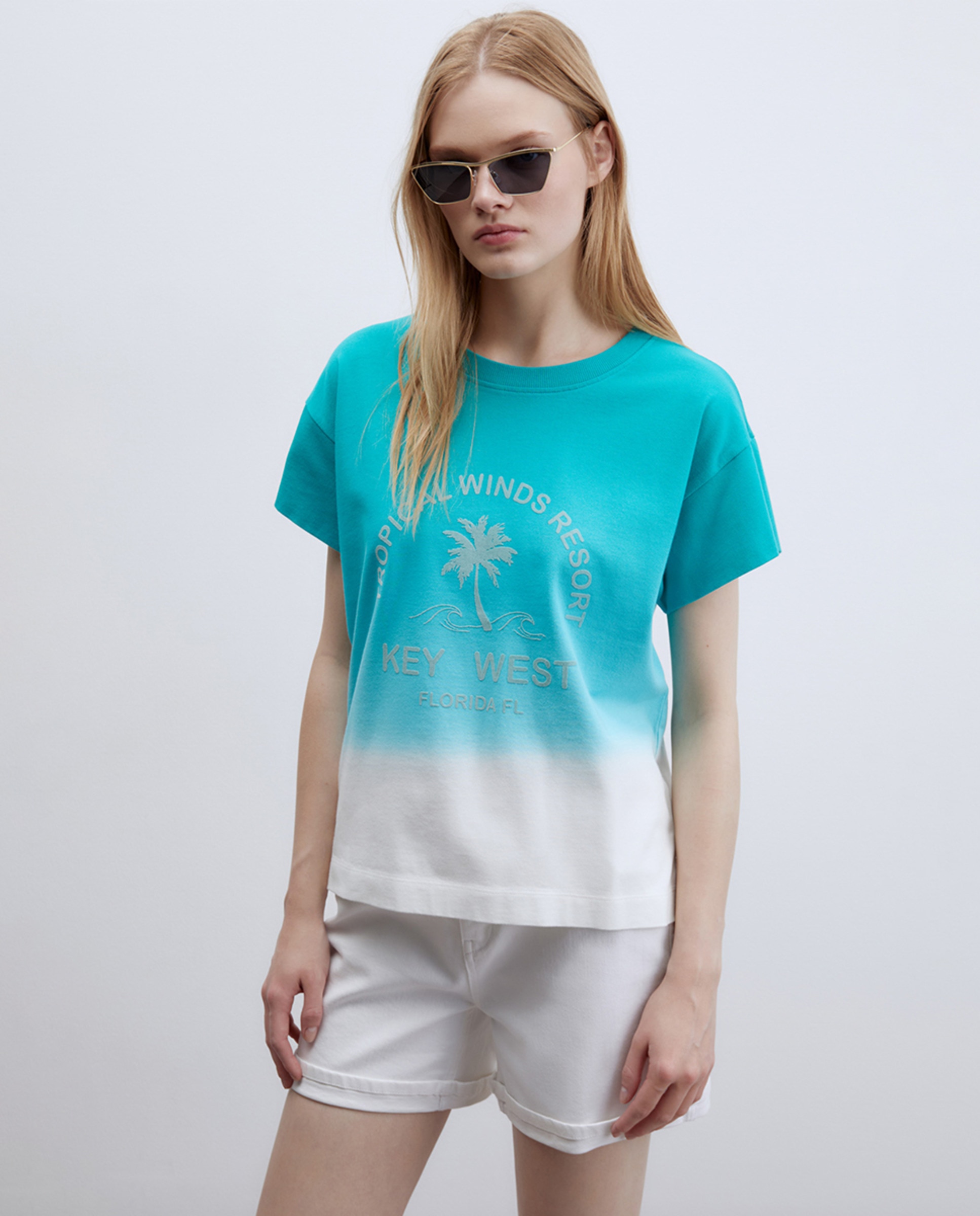 T-shirt tie dye Esmeralda-1
