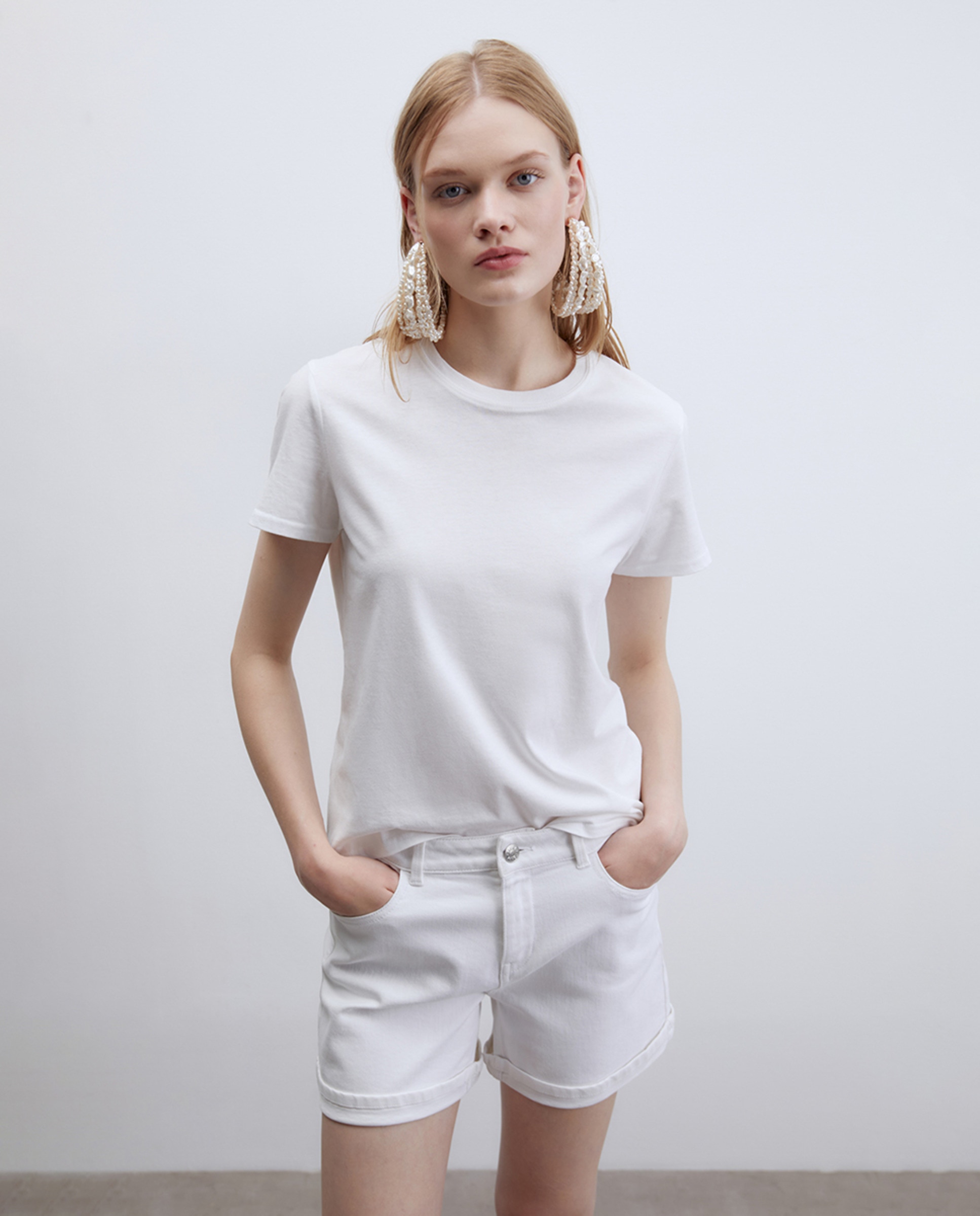 Bermudas de Ganga Creme-2
