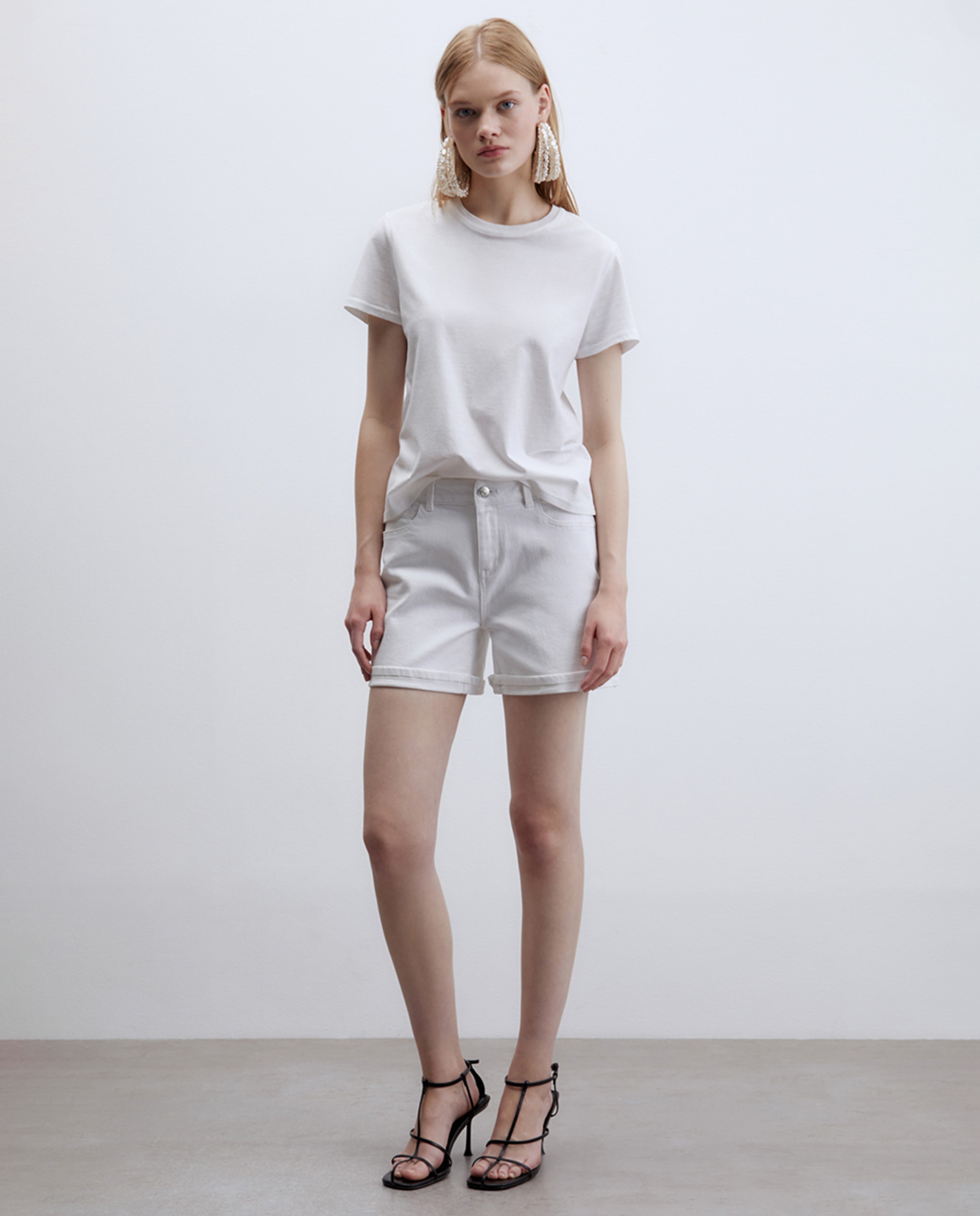 Bermudas de Ganga Creme-1