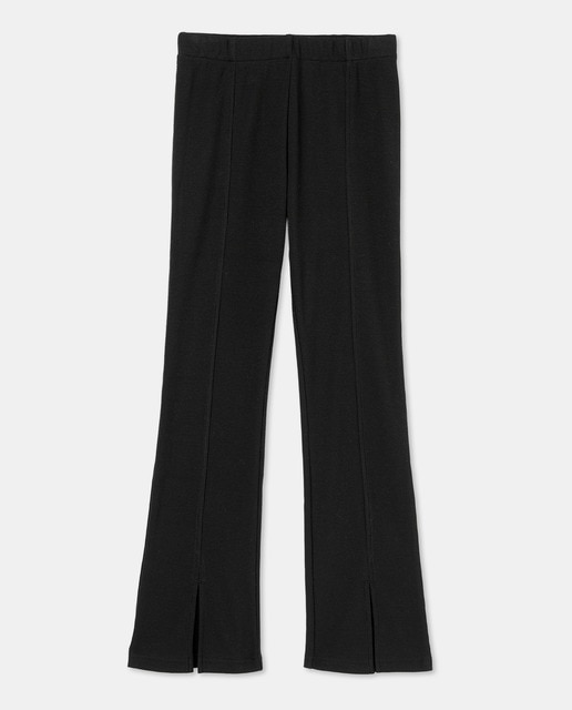 Imagen 0 de Legging flare de niña con aberturas en bajo