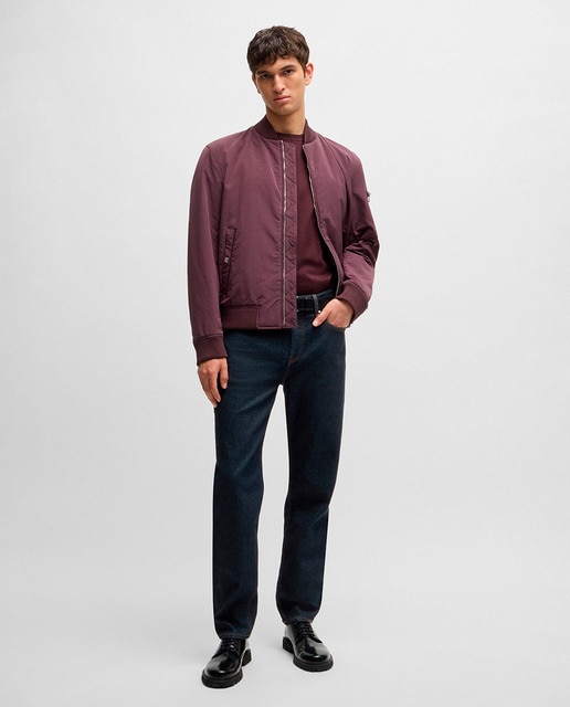Imagem 0 de Jeans Maine Straight Fit em Cómodo Tecido de Ganga Elástica
