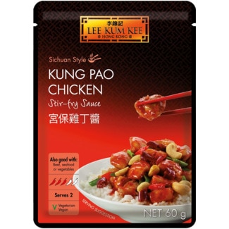 Molho Kung Pão Frango para Fritar embalagem 60 g - Lee Kum Kee