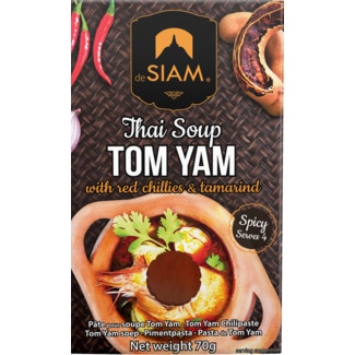 Pasta de Caril Tom Yam embalagem 70 g - Desiam