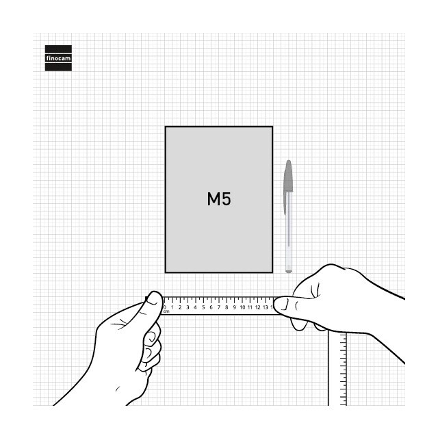 Agenda 18 meses julho 2025-dezembro 2026 Mínimal M5-140x190 mm vista semanal horizontal Pretty Finocam internacional multilingue Multicolor-7
