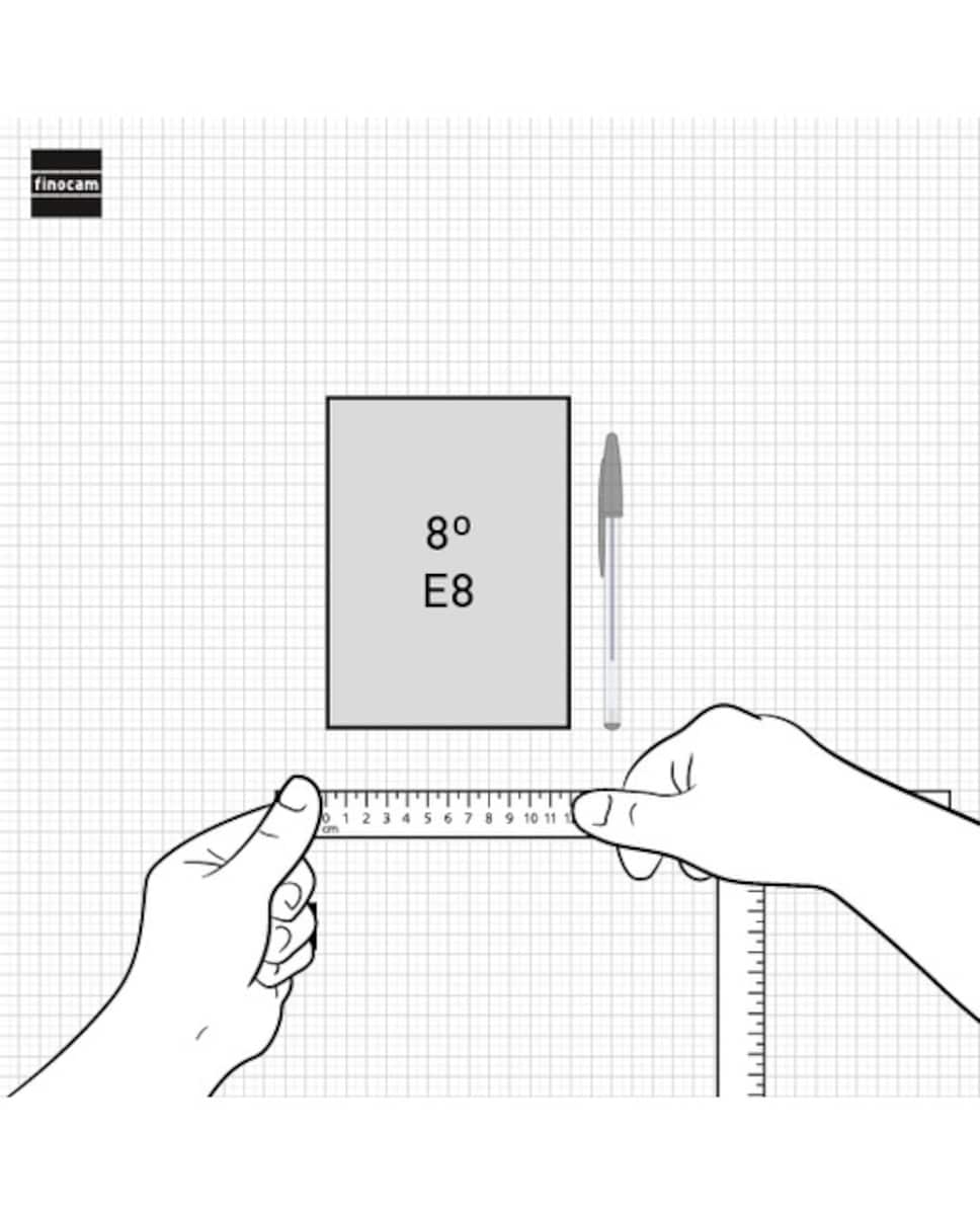 Agenda curso 2025-2026 Secundaria 1/8-120x164 mm 1 día página Finocam negro multilingüe Negro-6