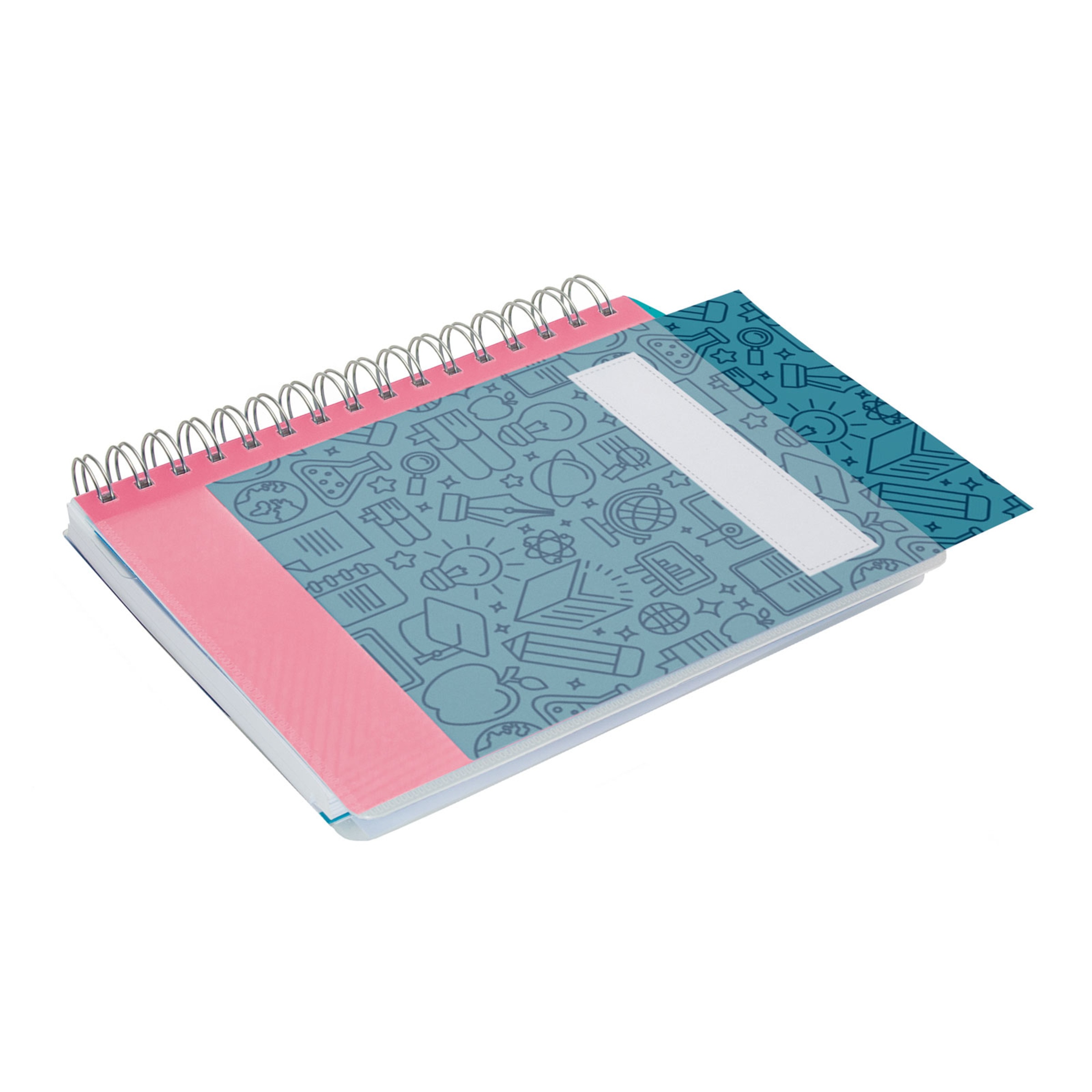 Agenda para el docente curso 2025-2026 Magistral 1/4-155x212 mm semana vista horizontal mandala Finocam Multicolor-4