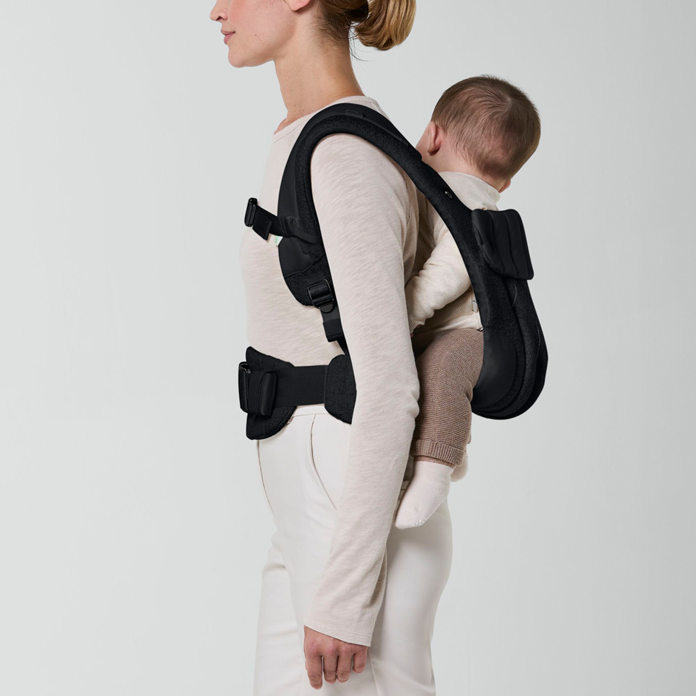 Marsúpio Coyä Carrier Bouclé de 3 Posições Preto-8