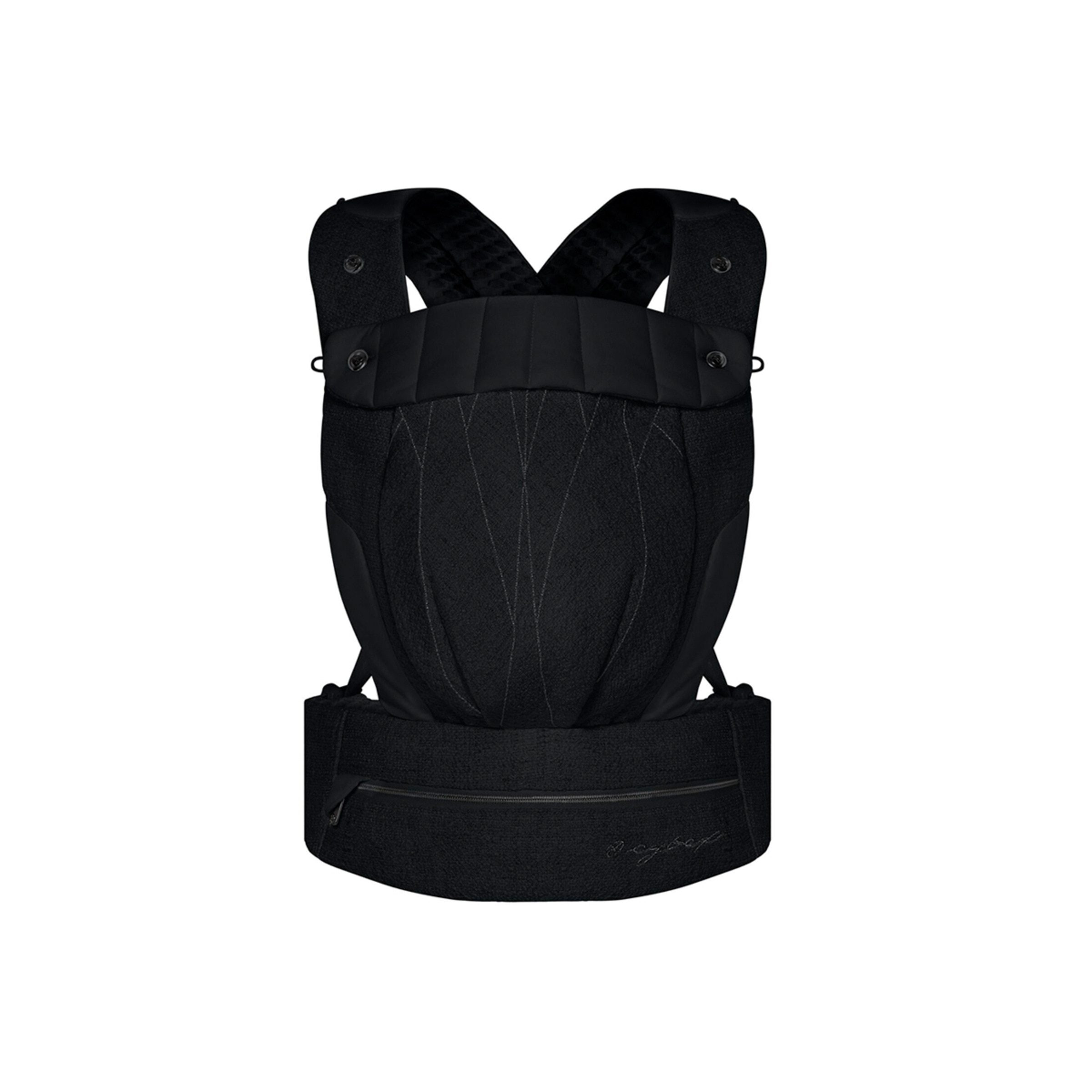 Marsúpio Coyä Carrier Bouclé de 3 Posições Preto-1