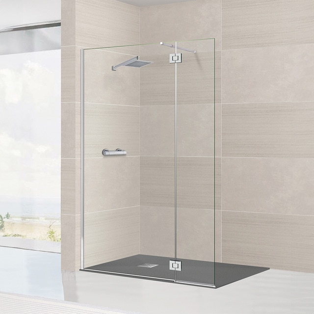 Imagen 0 de Mampara de ducha con panel fijo Orión Sport+F Ibermampara
