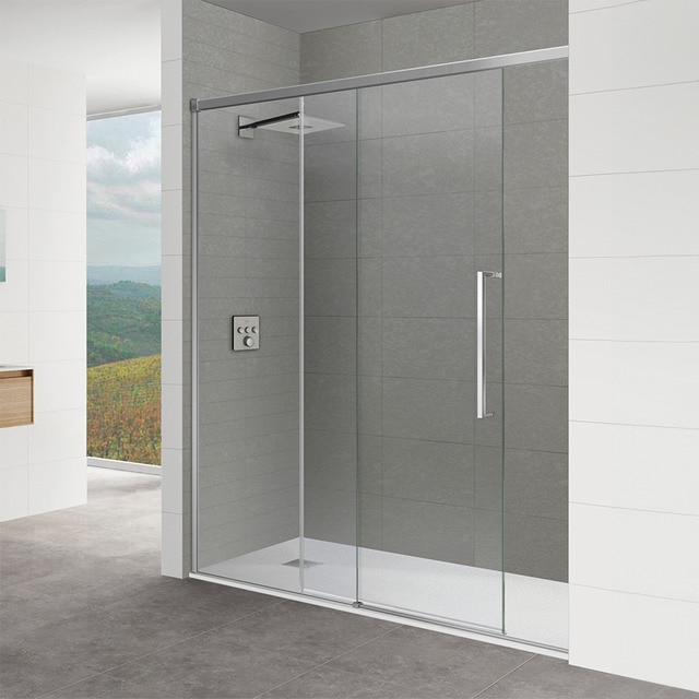 Imagen 0 de Mampara de ducha frontal Estambul-8 2P Ibermampara