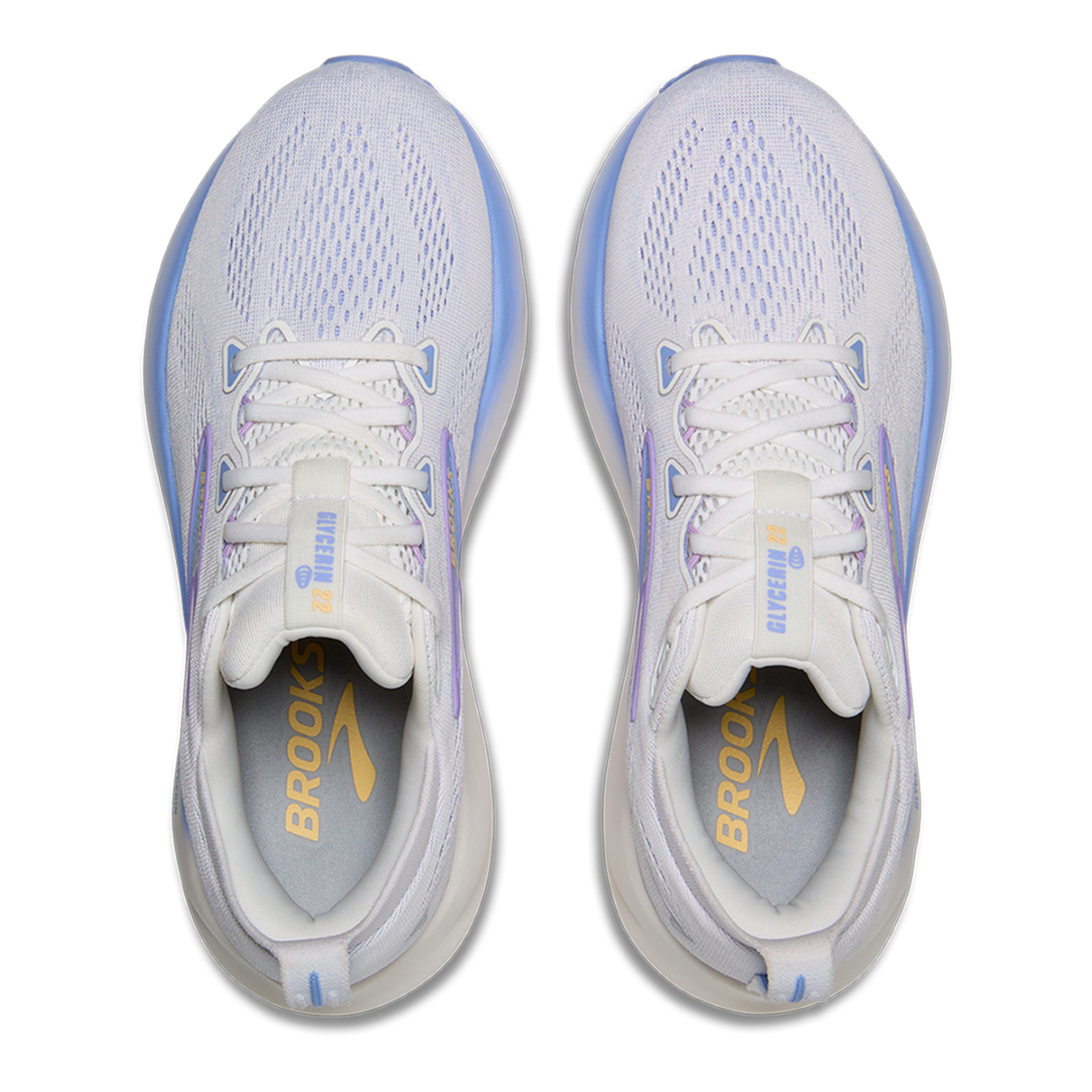 Sapatilhas de Running de Mulher Glycerin 22 Branco / Azul-3