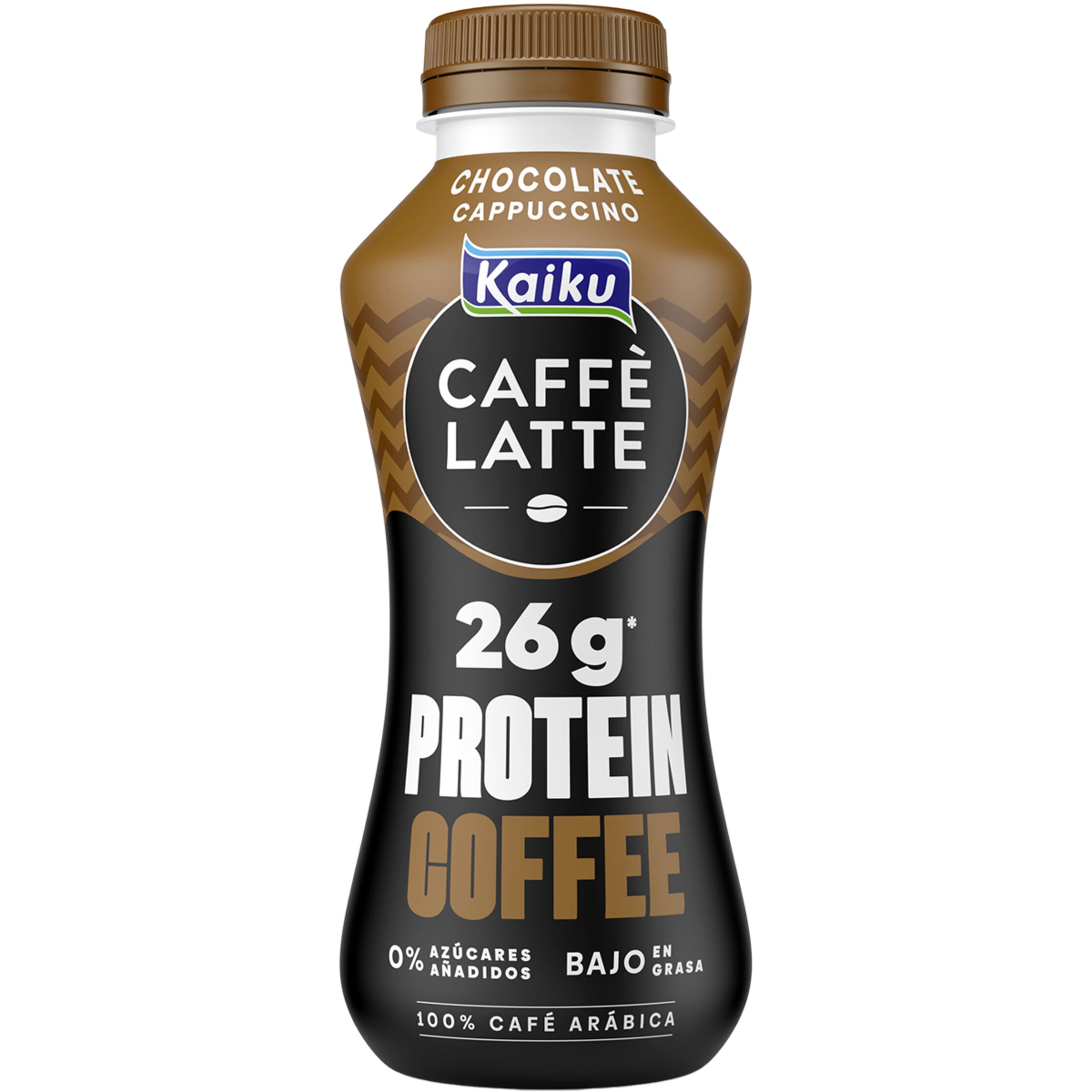 Caffé Latte proteínas Capuccino 100% café Arábica botella 330 ml