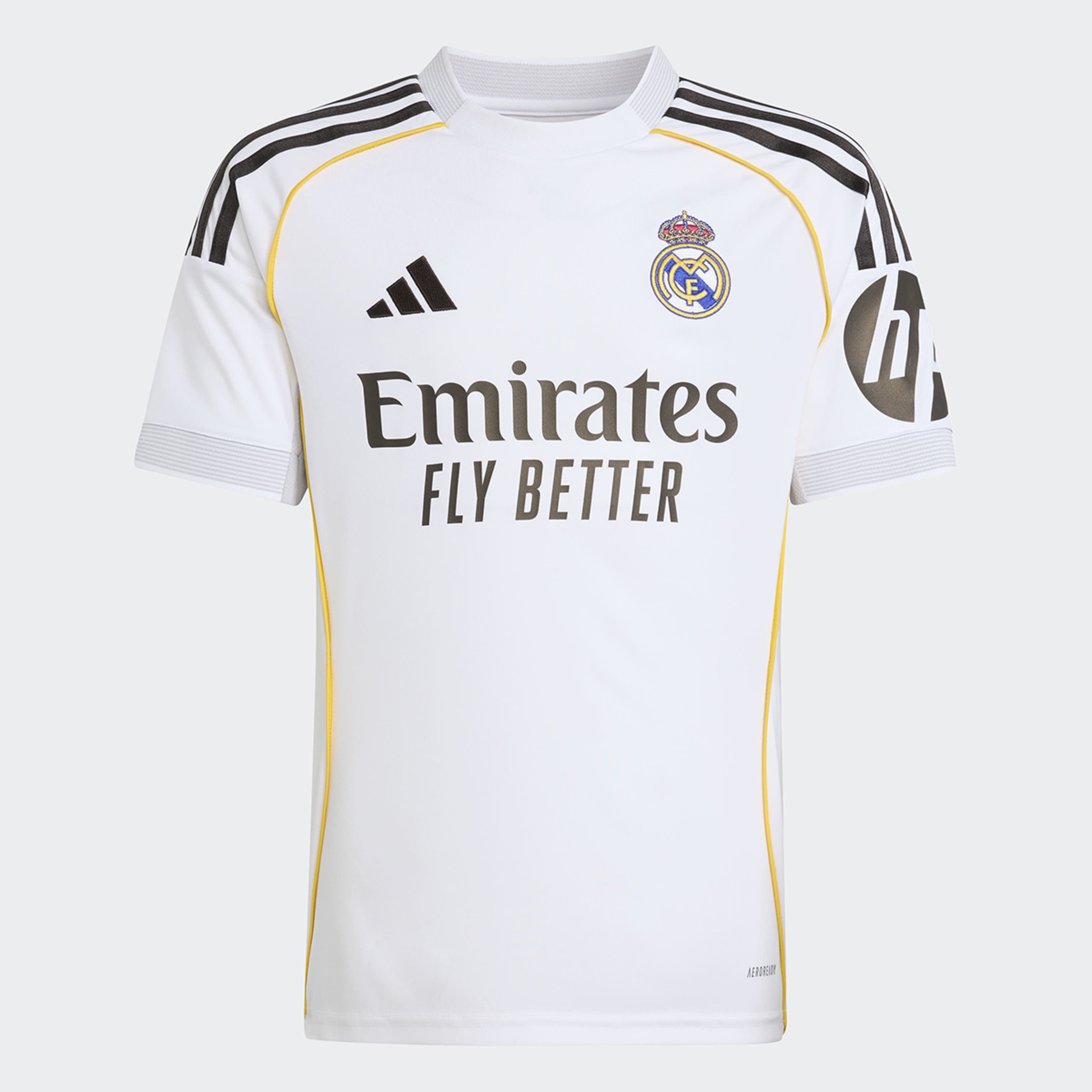 Conjunto de Criança 1.º Equipamento Real Madrid CF 2025-2026 Branco-8