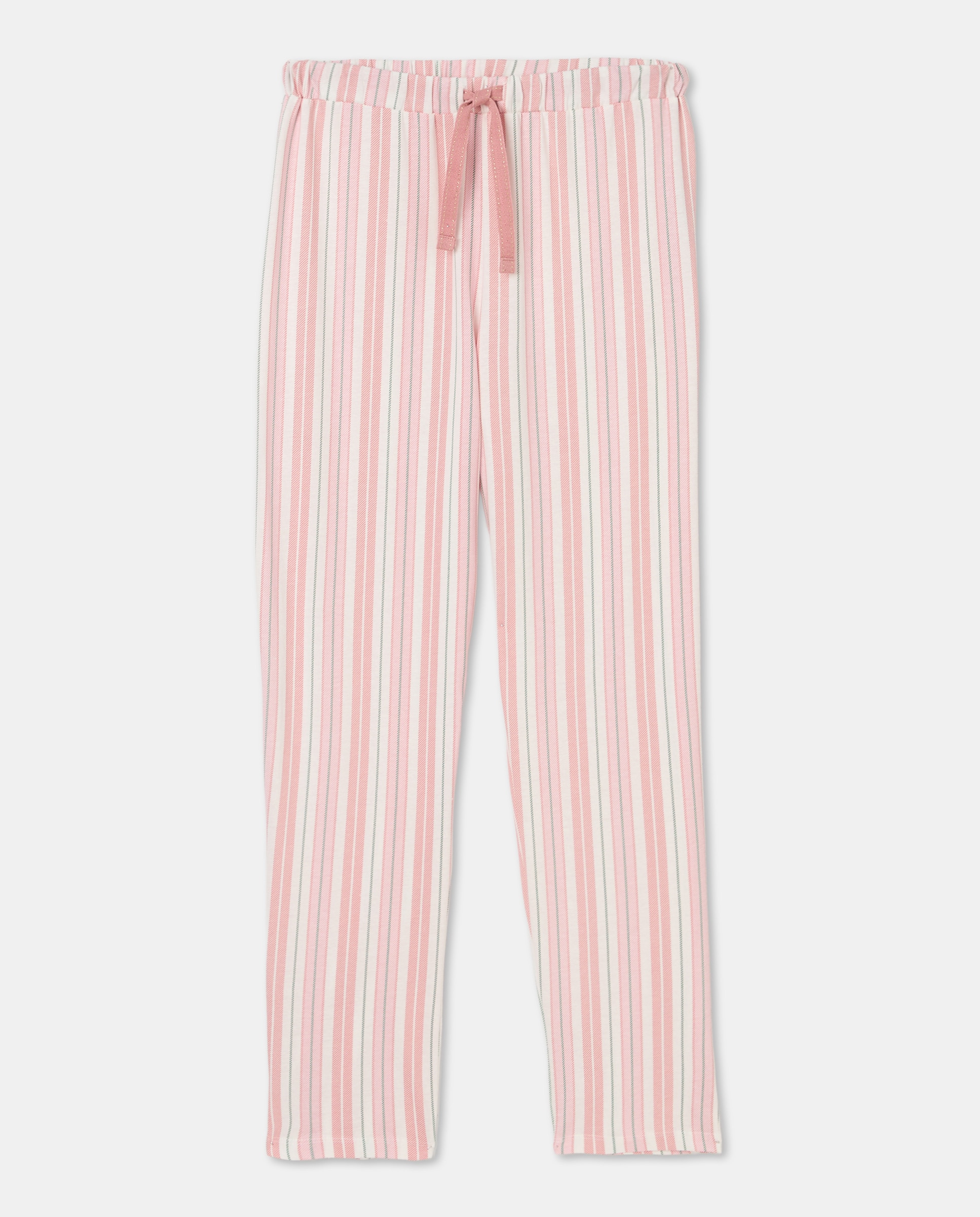 Calças de Pijama com Estampado 230 Rosa Escuro-4