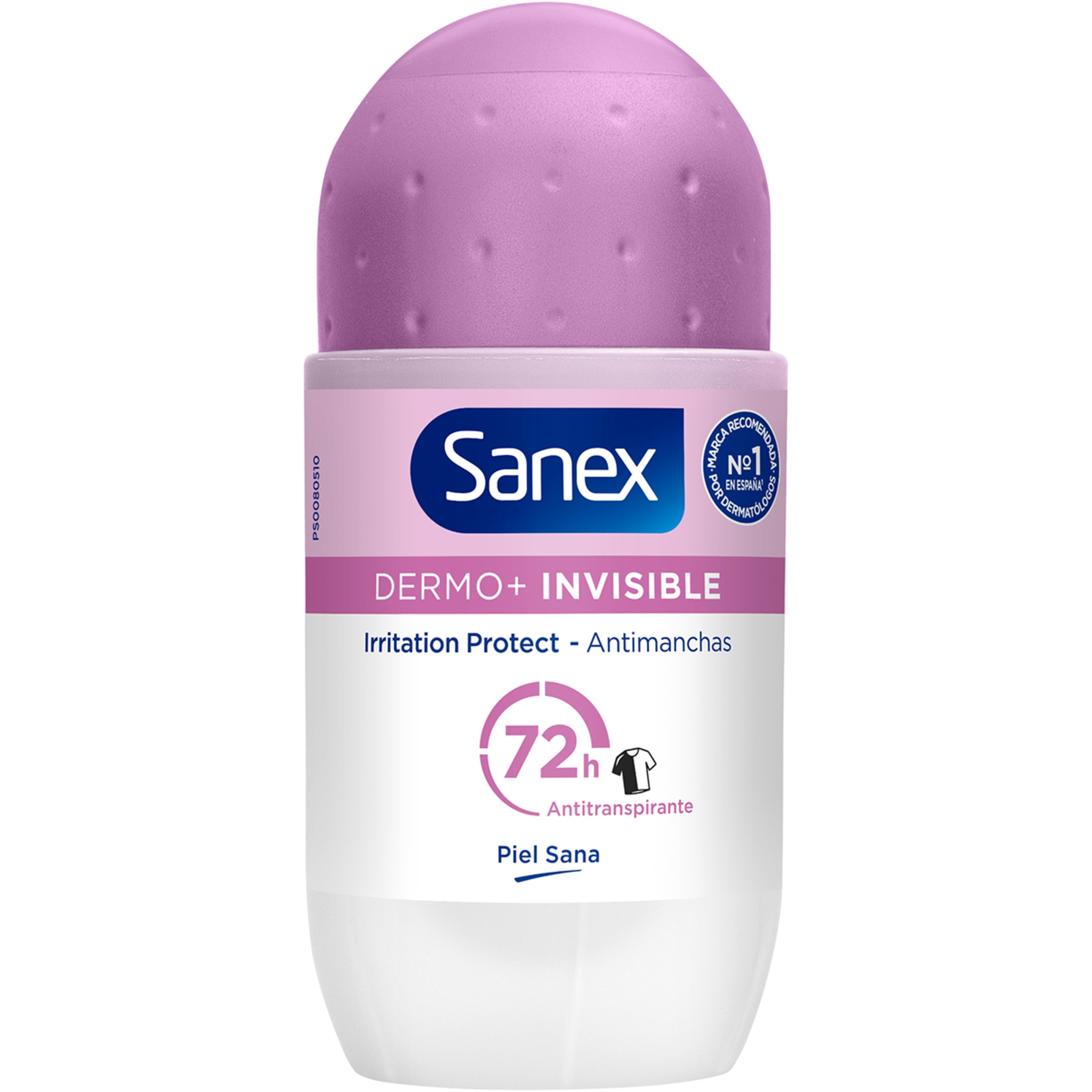 desodorante roll-on Dermo + Invisible anti-manchas 72h antitranspirante unisex envase 50 ml