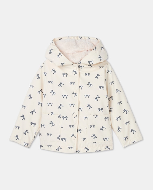 Imagem 0 de Parka Engomada com All Over Print Tone to Tone