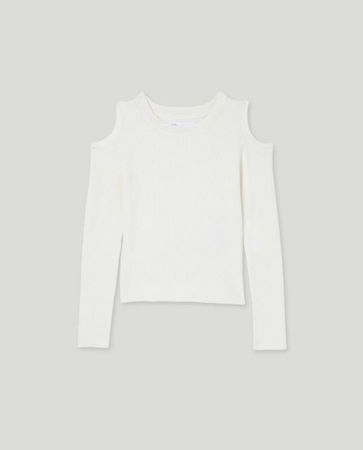 Imagem 0 de Camisola de Malha com Cut Out nos Ombros