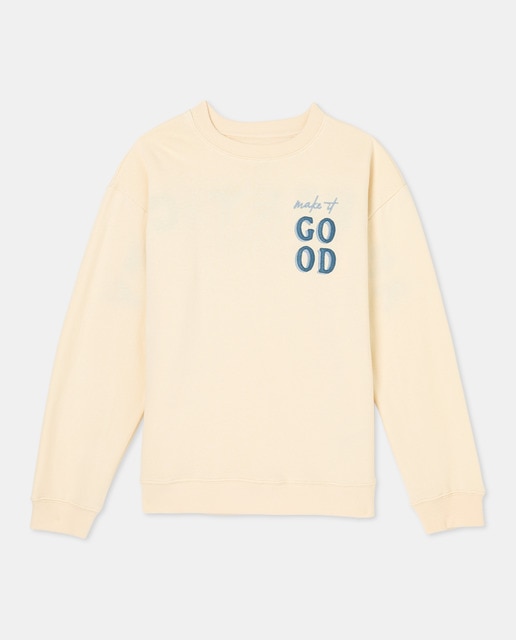Imagen 0 de Sudadera cuello caja rizo espalda de niño