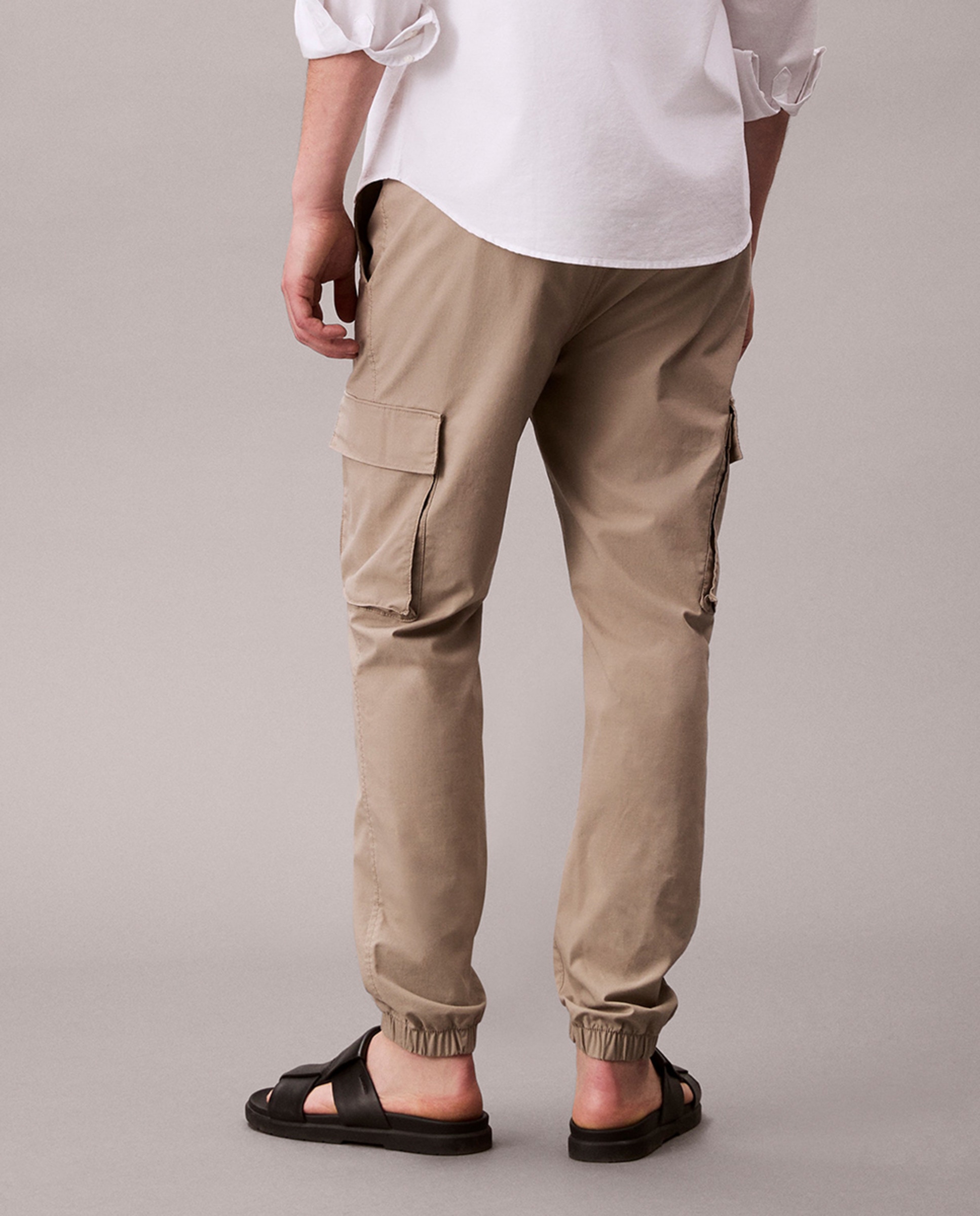 Calças sportswear de homem Bege-3
