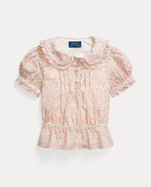 Imagem 0 de Blusa com Peplum de Algodão