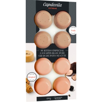 Sortido Foie Original Trufa embalagem 64 g - Capdevila