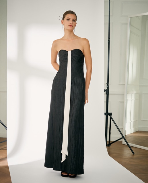 Imagem 0 de Vestido comprido com decote caicai