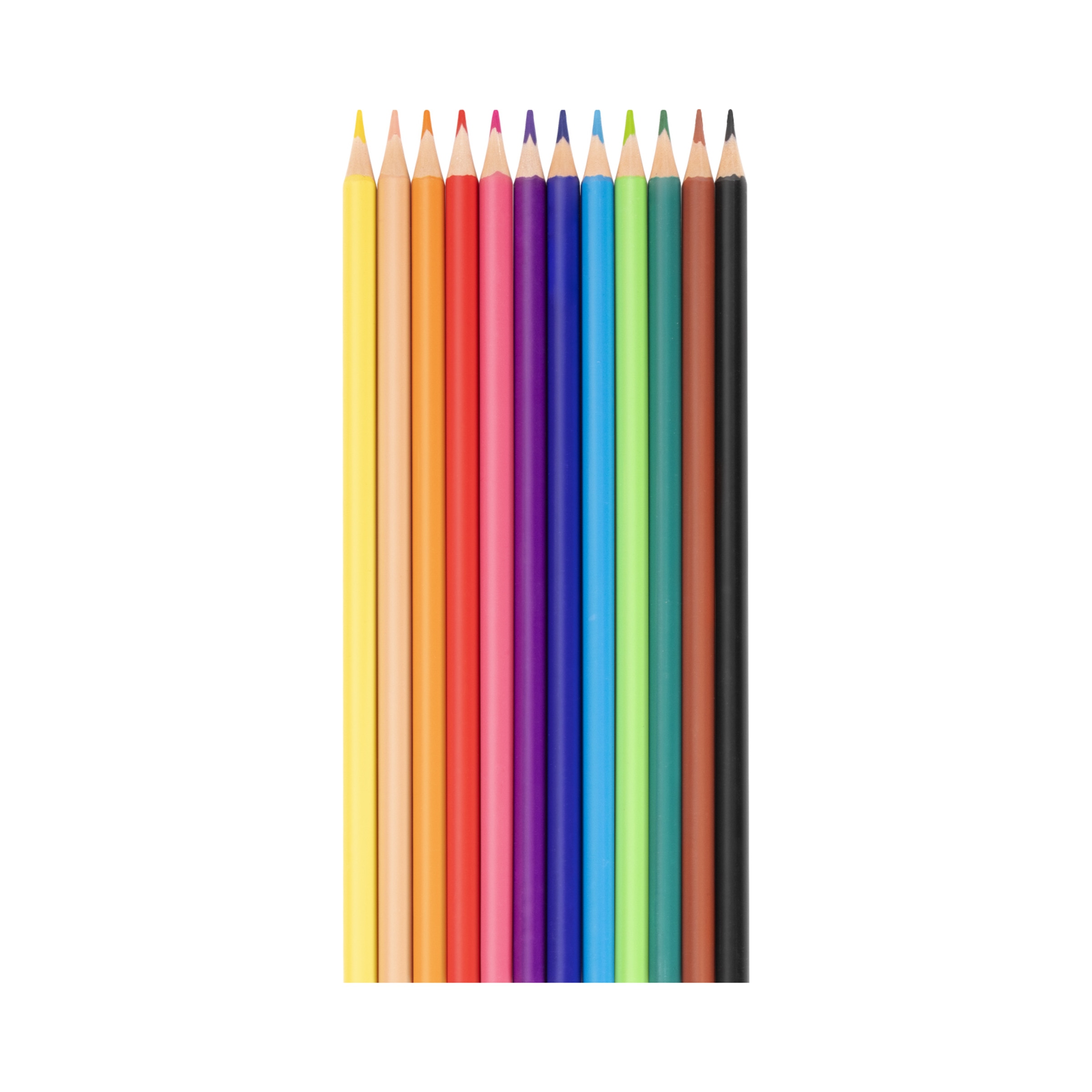 Lápis Woodless 12 lápis Jovi Multicolor Multicolor-3