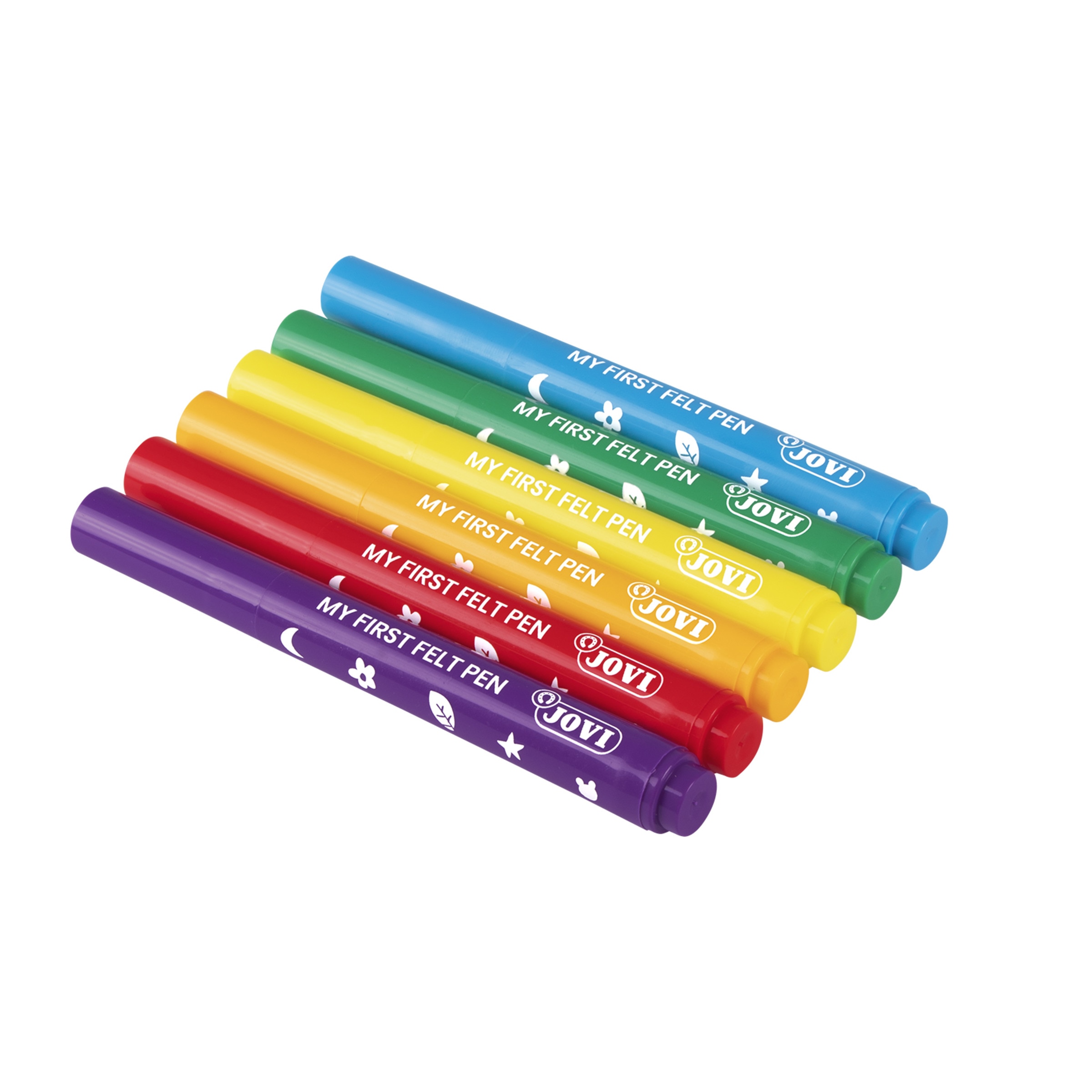 My First Felt Pen 6 canetas feltro Jovi Multicolor Multicolor-4