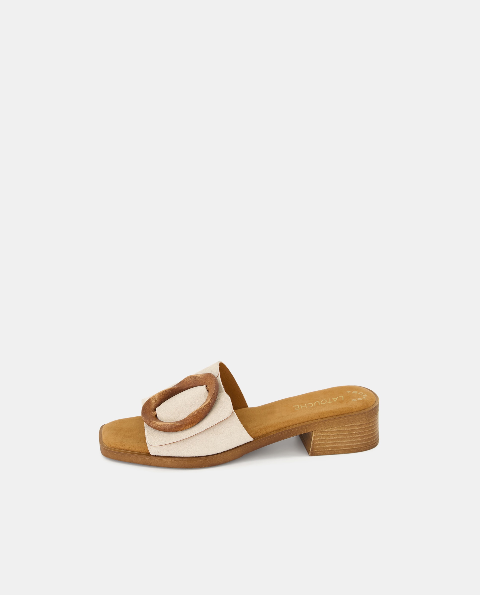 Sandalias Tacon Madera Sandalias Tacón Mujer Pala Adorno Madera