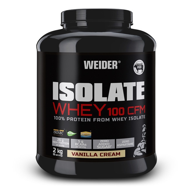 Imagem 0 de Proteína Isolate Whey 100 CFM 2 k g Baunilha Weider