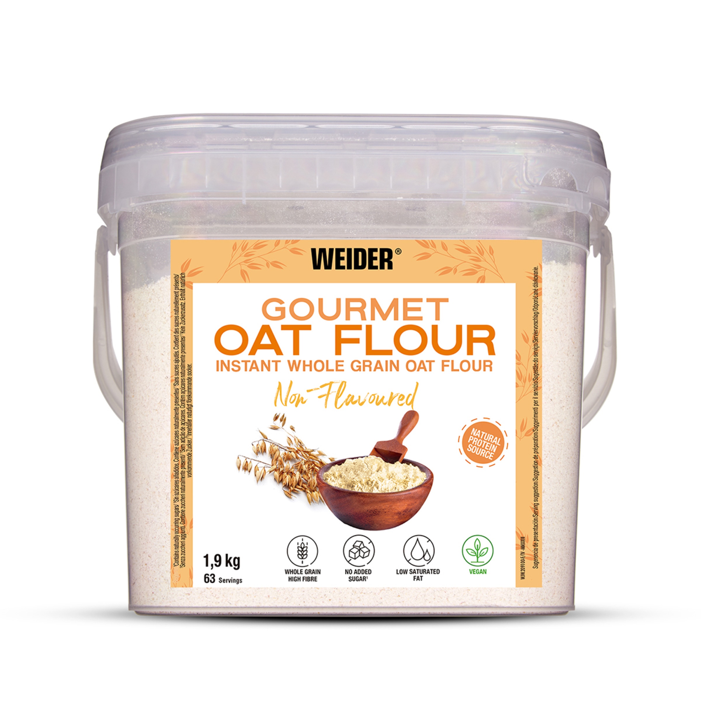 Gourmet Oat Flour Weider 1