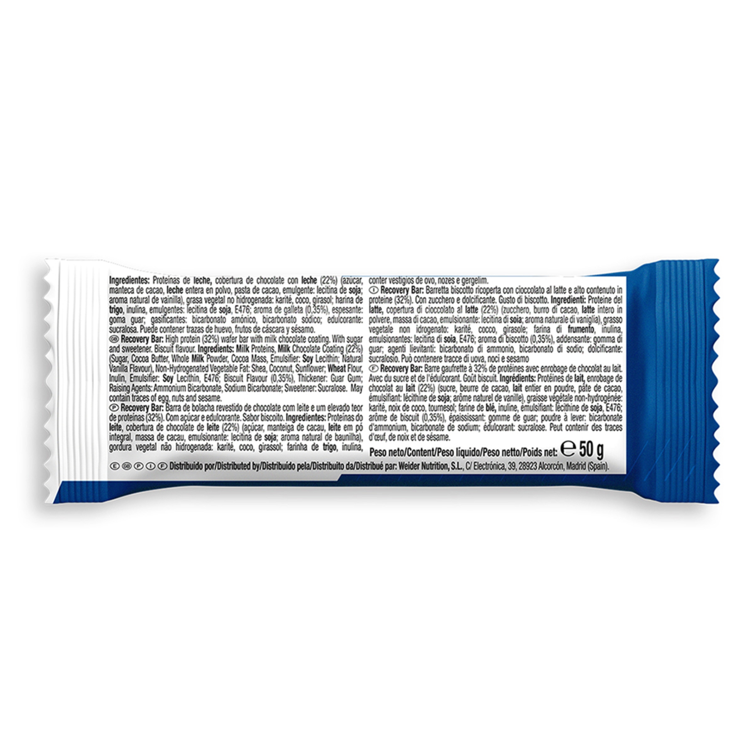 Barra de Proteínas 32% Sabor Bolacha Maria 4